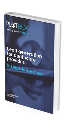 Lead generation for deathcare providers